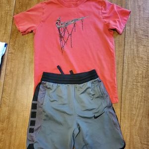 Boys Nike shorts outfit